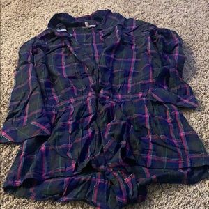 Victoria’s Secret Flannel Sleep Romper